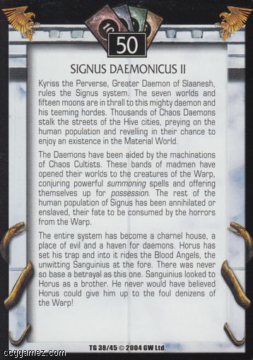 Signus Daemonicus II